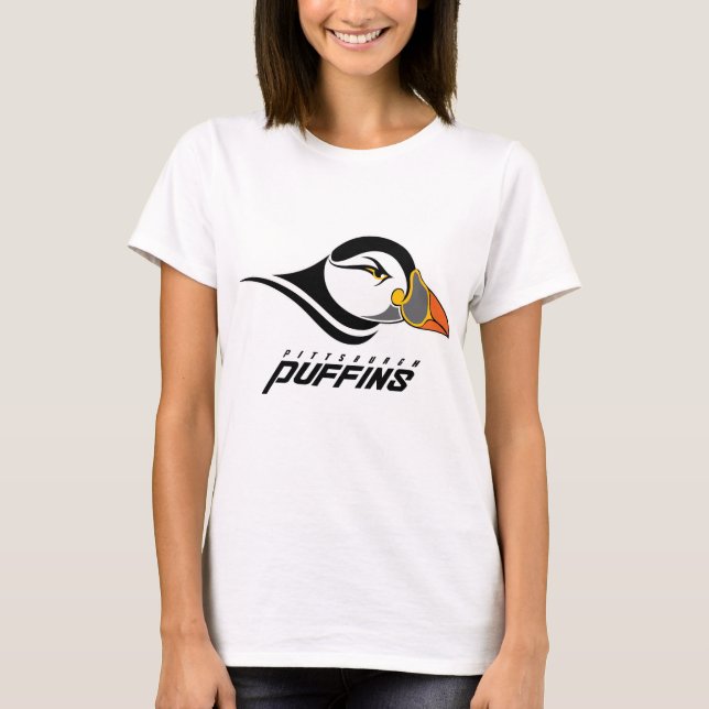 Pittsburgh Puffins Classic Logo T-Shirt (Vorderseite)
