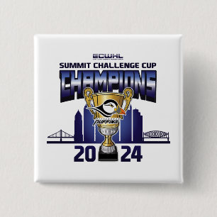 Pittsburgh Puffins Summit Challenge Cup Champions Button