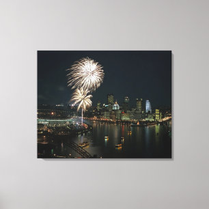 Pittsburgh RARE! Leinwand Wall Print