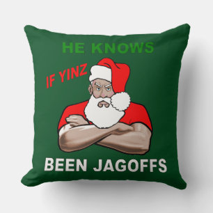 PITTSBURGH SANTA PILLOW KISSEN