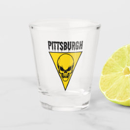 Pittsburgh Skull Schnapsglas