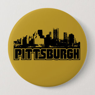 Pittsburgh-Skyline Button
