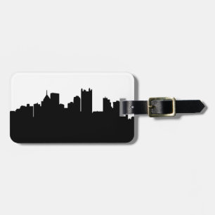 Pittsburgh-Skyline-Gepäckanhänger Gepäckanhänger