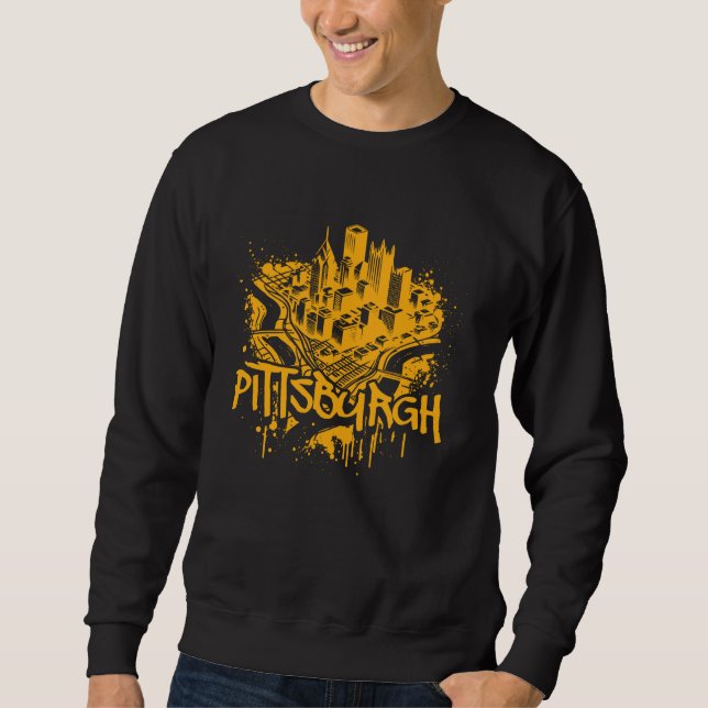 Pittsburgh Skyline Sweatshirt (Vorderseite)