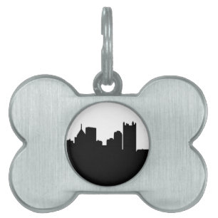 Pittsburgh-Stadt-Skyline Tiermarke