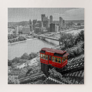 Pittsburgh Steel City Skyline Incline Fotografie
