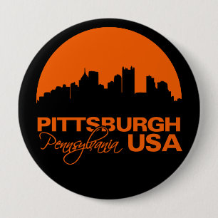 PITTSBURGH-Taste - riesig, anpassbar Button
