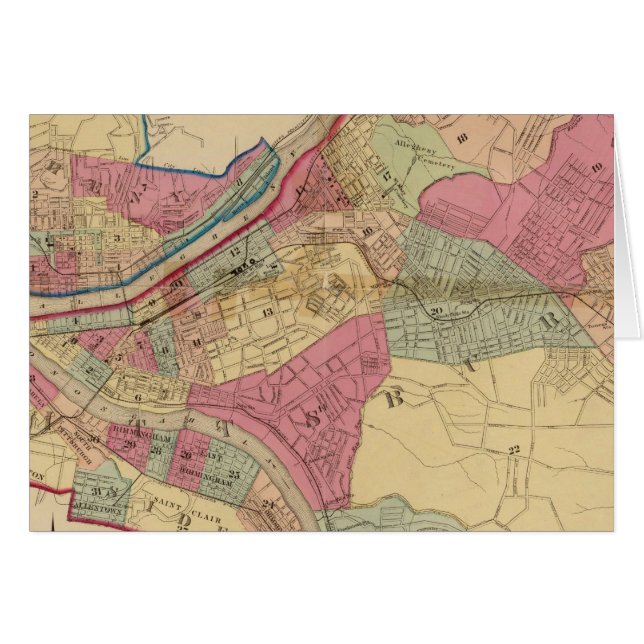 Pittsburgh und Allegheny (Vorderseite (Horizontal))