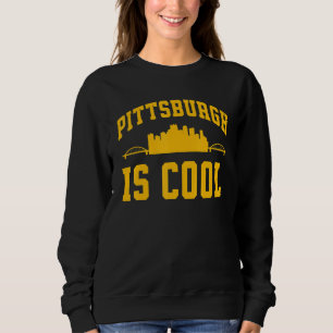 Pittsburgh Yinz Yinzer Stahlstadt Skyline 412 Zu Sweatshirt