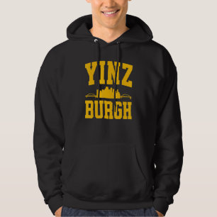 Pittsburgh Yinz Yinzer Stahlstadt Stadtbild 412 Zu Hoodie