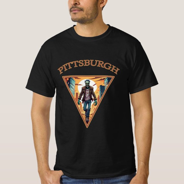 Pittsburgh Zombie T-Shirt (Vorderseite)