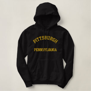 PittsburghHOODIE Bestickter Hoodie