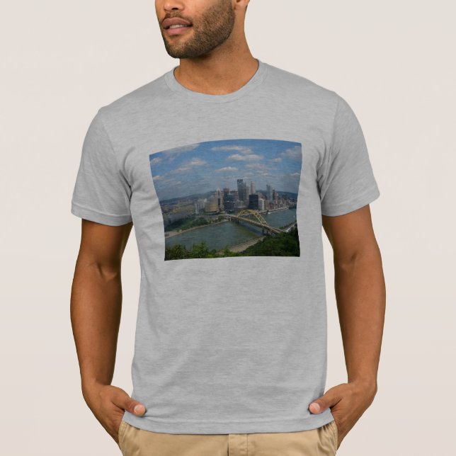 Pittsburghskyline-T - Shirt (Vorderseite)