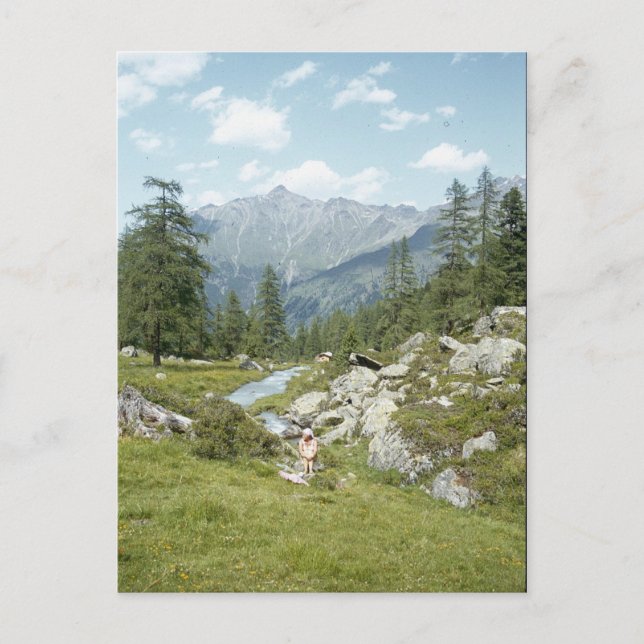Pitztal Postkarte (Vorderseite)