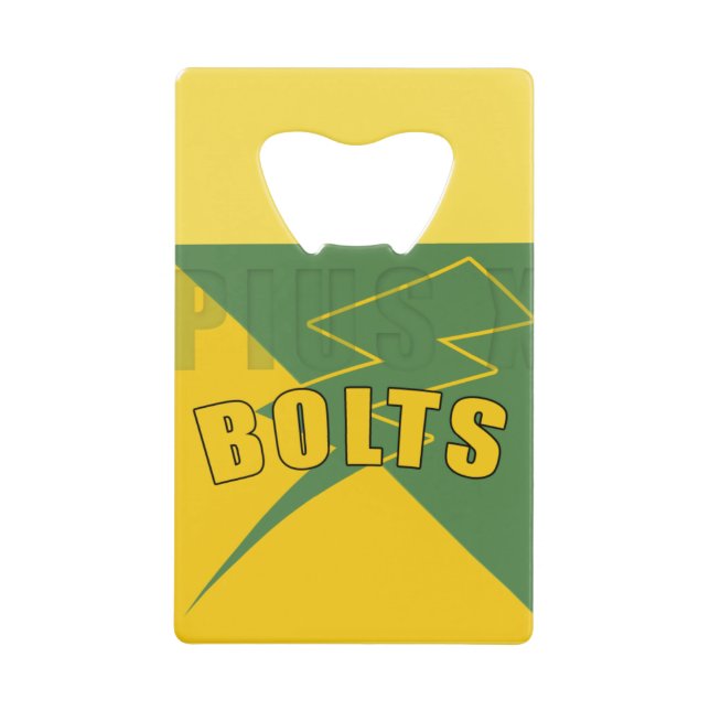 pius-X High School Design Geldbeutel Flaschenöffner (Vorderseite)