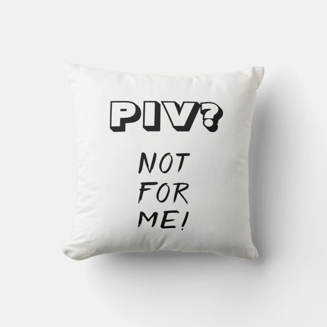 PIV/Heterocaptivity, coussin bilatéral (Recto)