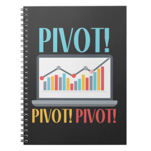 Pivot Analytics Finance Data Science Computer Notizblock