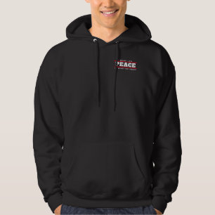 PIWWNEED FRIEDEN (IWWN)w lc Kapuzenpullover Hoodie