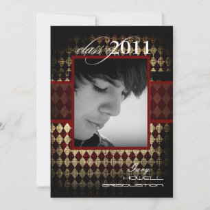 Pix Dezines 2011 Abschluss, Harlequin Einladung