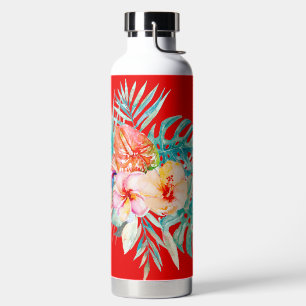 Pix Dezines Blume Tropisches Paradies Trinkflasche