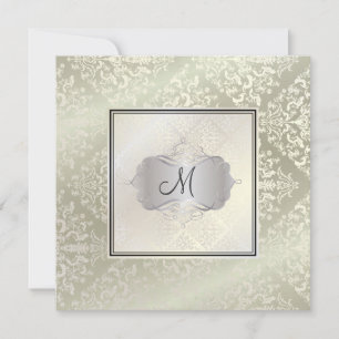 Pix Dezines Étienne Damask Einladung