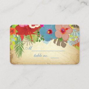 Pix-Dezines hibiscus qui souhaite des cartes biz b