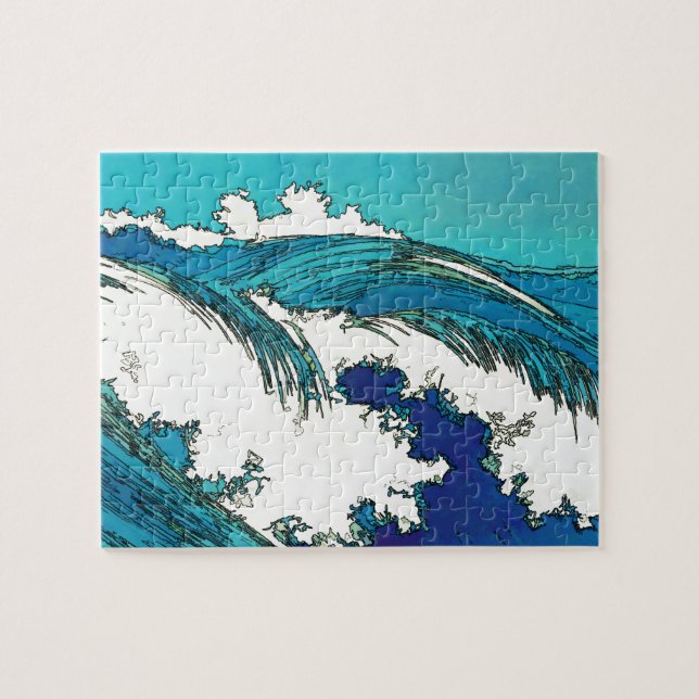 Pix Dezines konen uehara Ozeanwellen, 上 原 (Horizontal)