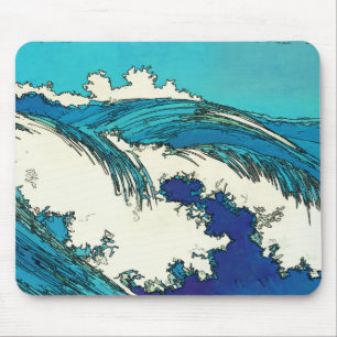 Pix Dezines konen uehara Ozeanwellen, 上 原 Mousepad