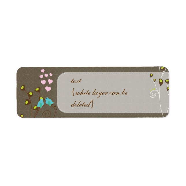 Pix Dezines Love Birds / Hochzeitsplaner (Vorne)