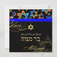 Pix Dezines Psychedelic Stars, Bar Mitzvah