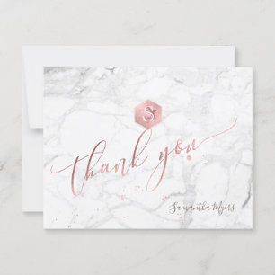 Pix Dezines Rose Gold Honeycomb Mitzvah Vielen Dan RSVP Karte