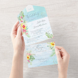 Pix Dezines Tropical Paradise Beach Event All In One Einladung
