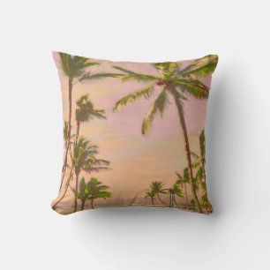 Pix Dezines Vintage Strandszene Kissen