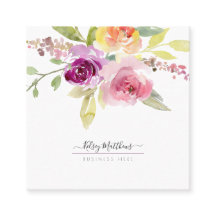 Pix Dezines Watercolor Sommer-Rose, Pflaume
