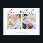 Pix Dezines Wedding Vielen Dank/Moderne Kalligraph Ankündigungspostkarte<br><div class="desc">PixDezines Hochzeit danke Ihnen Postkarten in schicken und modernen Kalligraphie-Skript. Passen Sie sich mit Ihren eigenen Veranstaltungen, Brautparty, Babydusche, etc. an. Copyright © 2008-2017 PixDezines.com™ und PixDezines™ auf zazzle.com. Alle Rechte vorbehalten. Andere Farben verfügbar auf www.zazzle.com/wedding_by_design* Moderne handgeschriebene Skripte in Imitate Folie für Hochzeit danke Postkarten. Zazzles neue Tools ermöglichen...</div>