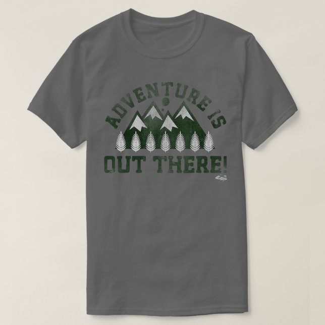 Pixar Up Forest Adventure ist da draußen T-Shirt (Design vorne)