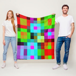 pixated Fleece Blanket