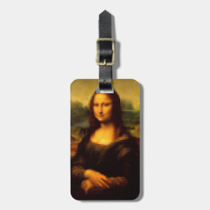 Pixated Mona Lisa Gepäckanhänger