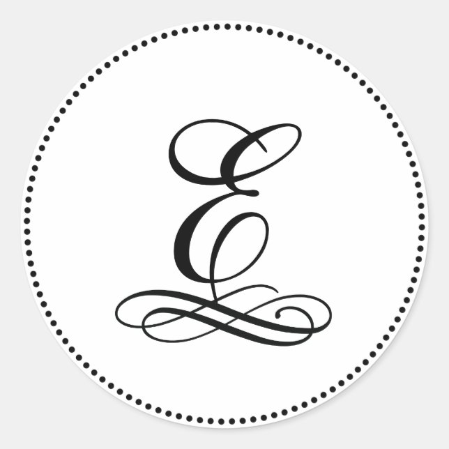 PixDezine DIY Schriftart+Hintergrundfarbe/Rollen Runder Aufkleber (Vorderseite)