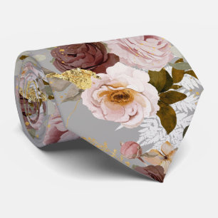 PixDezine H2 Burgunder Rosa Rosen DIY-Hintergrund  Krawatte