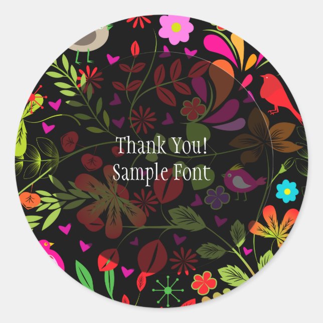 PixDezine-Retrostruktur/DIY-Hintergrundfarbe Runder Aufkleber (Vorderseite)