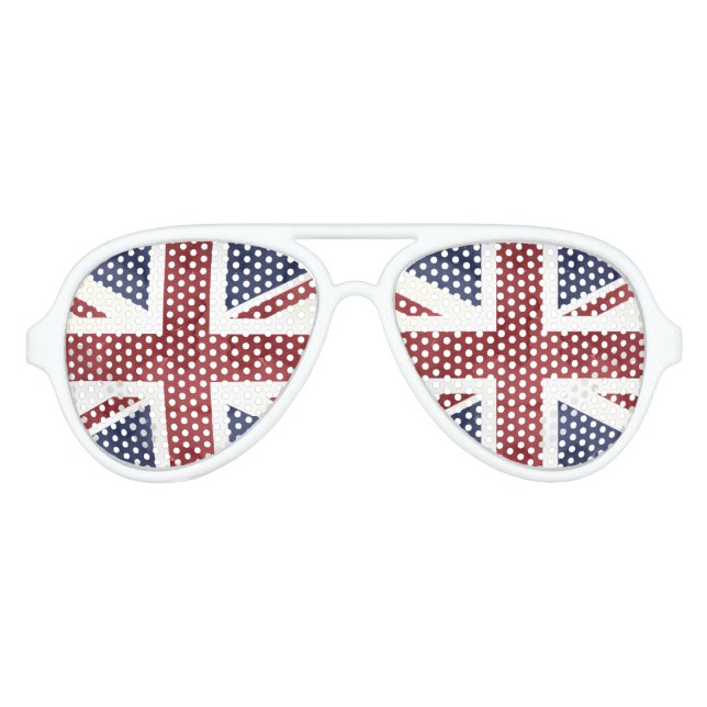 PIXDEZINE UNION JACK PARTYBRILLE (Vorderseite)