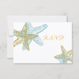 PixDezines 4.25"x5.5" uAwg, Seestern für 12x18 RSVP Karte