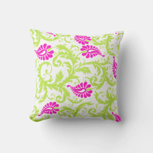 PixDezines abstrakter Pfau/DIY-Hintergrund Kissen