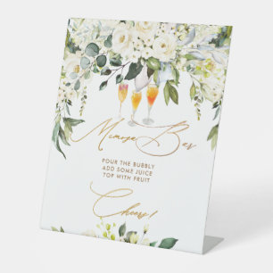 PixDezines Alabaster Rosen Mimosa Bar Sockelschild