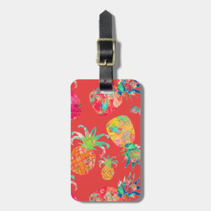 PixDezines Aloha Ananas Gepäckanhänger