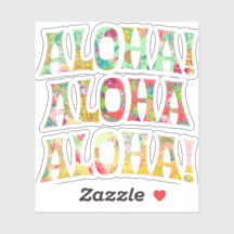 PixDezines Aloha, Minze, Korallen+Golden Yellow