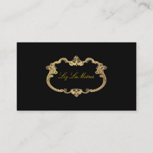 PixDezines antike Schriftrollen/falsches Gold/DIY Visitenkarte