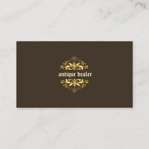 PixDezines Antique Dealers/Pinstripes/Filigres Visitenkarte