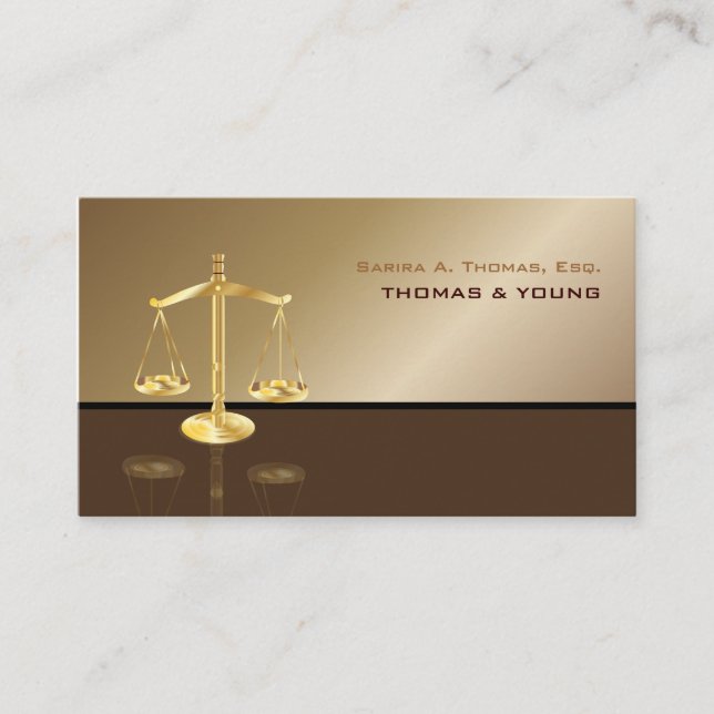 PixDezines ATTORNEYS GESCHÄFTSKARTEN/KOPER+DIY CLR Visitenkarte (Vorderseite)